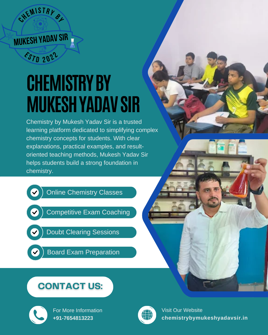 Chemistry Tuition in Uttam Nagar