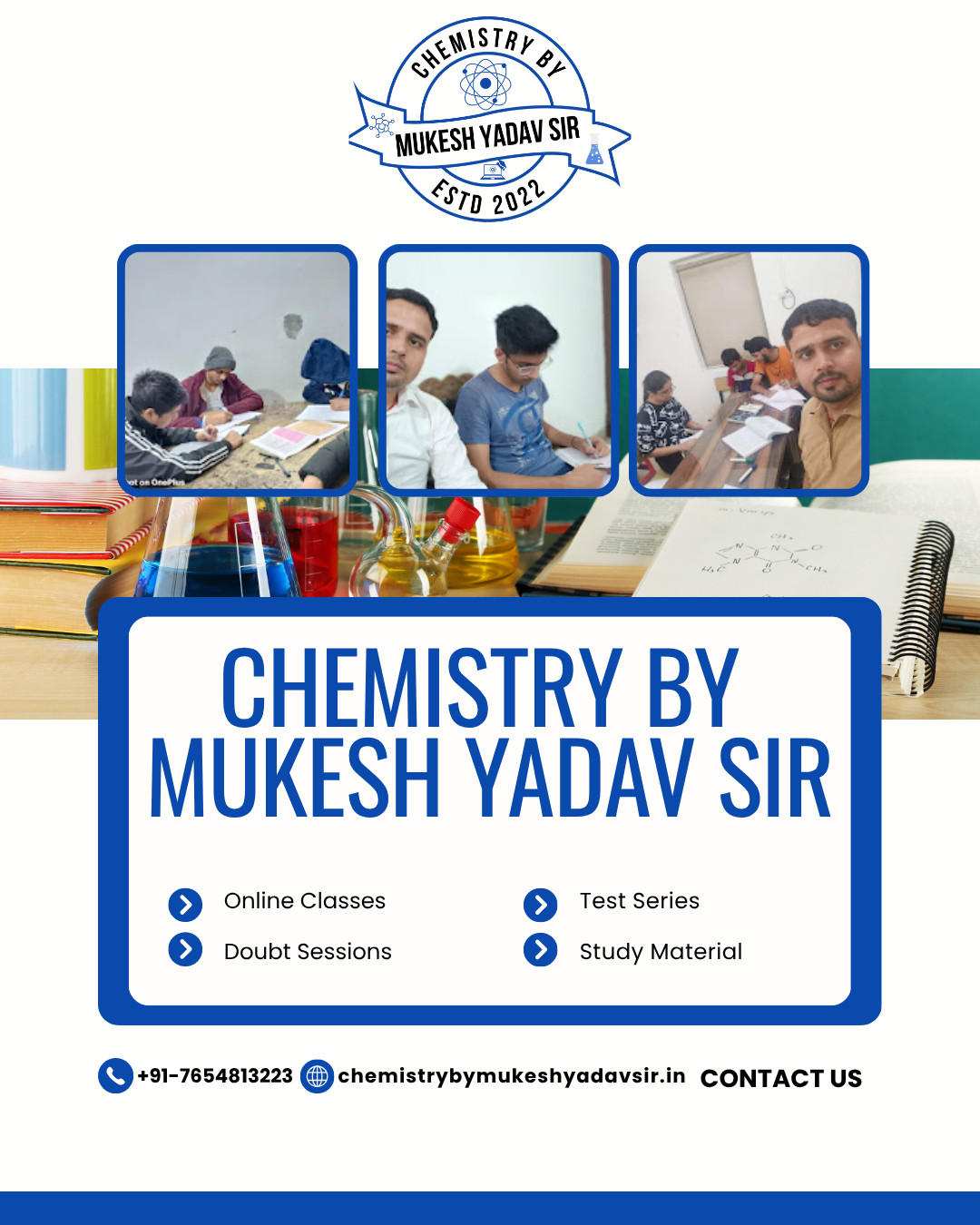 Chemistry by Mukesh Yadav Sir