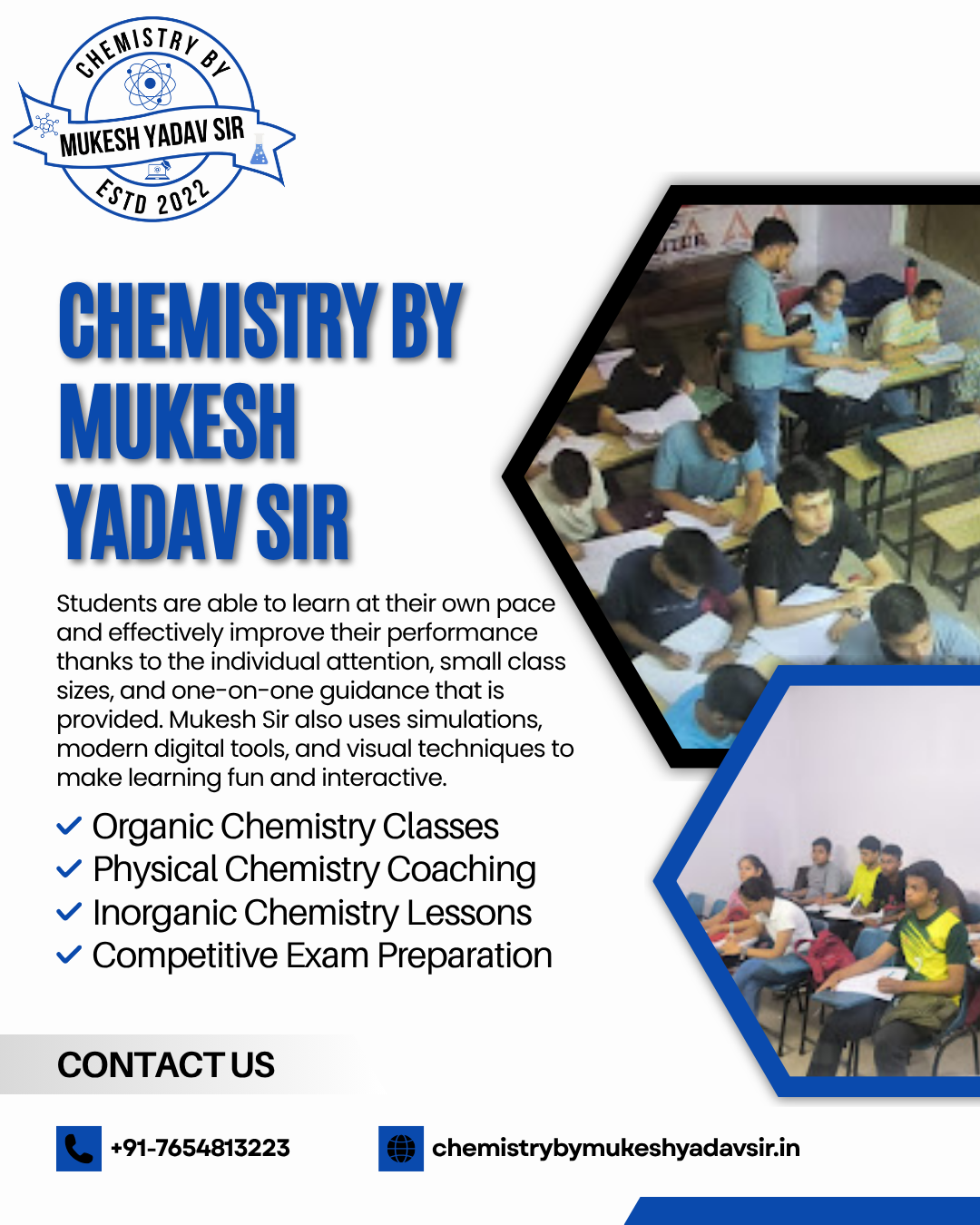 Chemistry by Mukesh Yadav Sir